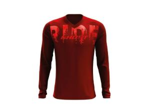GHOST RIDE Line ? Dres Dlh� ruk�v - Dark Red / Red 2022 S