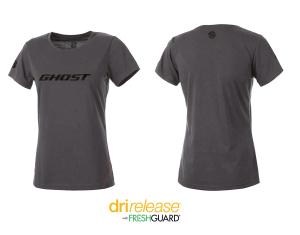 D�mske funk�n� tri�ko GHOST Grey/Black - XS