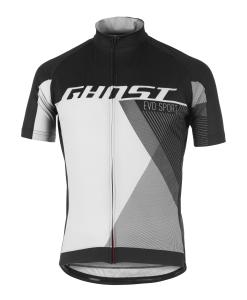 GHOST obleenie Dres / Jersey Performance Evo black / grey 2019, M