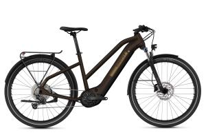 GHOST E-Square Trekking Advanced Y630 Ladies - Chocolate / Gold 2021 S (155-170cm)