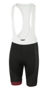 GHOST S�ria Performance ? Nohavice elastick� s trakmi EVO, kr�tke - Black / Red 2019 S