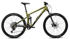 GHOST RIOT TRAIL 140/140 29 - Olive green / Black 2022 XL (188-196cm)