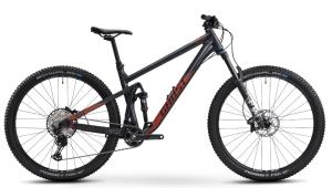 GHOST Riot Trail AL 140/140 Essential Grey/Orange - S 2023  (162-174cm)