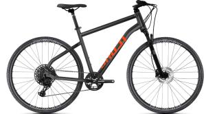 GHOST Square Cross Essential Dark Silver / Midnight Black / Lava Orange 2021 S (155-170cm)
