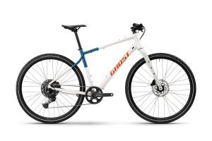 GHOST Urban Asket White/Deep Sea Blue Glossy - L (178-190cm) 2026