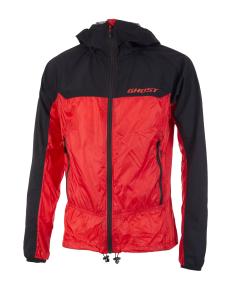 GHOST S�ria Ridge Line ? Vetrovka Vaude - Black / Red 2019 S