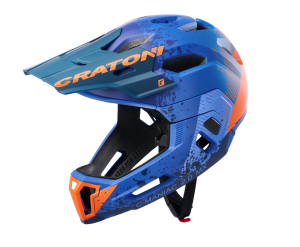 CRATONI C-Maniac 2.0 MX blue-orange matt 2022 L-XL (58-61cm)