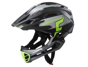 Prilba CRATONI C-MANIAC Pro - black-lime matt 2020, S-M (53-56cm)