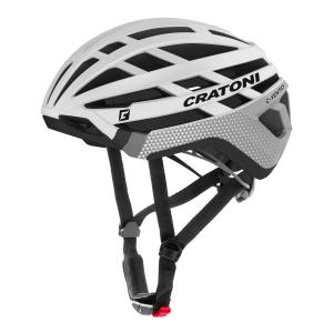 Prilba CRATONI C-Vento White/Black Matt - S/M (52-57cm) 2023