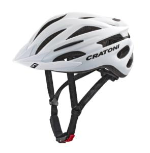Prilba CRATONI Pacer+ white matt 2018, L-XL 58-62 cm