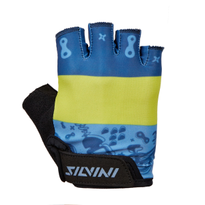 Silvini cyklo rukavice Punta CA1438 black/blue 9-10