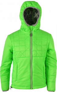 Silvini detská zimná bunda Seisa CJ1300 green/cloud 134-140