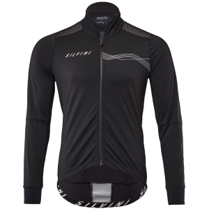 Silvini Pnska cyklo bunda Ghisallo MJ2129 black/white 3XL