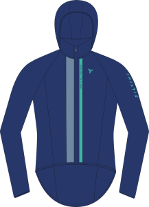 Silvini p�nska vetruodoln� bunda Gelo MJ2231 blue/ocean L