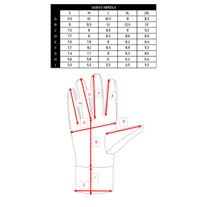 Silvini Zimn� Rukavice Abriola UA1663 black/cloud M