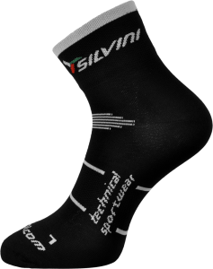 Silvini cyklistické ponožky Orato UA445 black 45-47