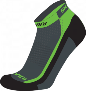 Silvini cyklistick ponoky Plima UA622 charcoal/green 45-47