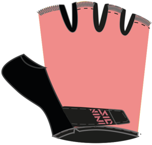 Silvini cyklo rukavice Aspro WA1640 coral/black S