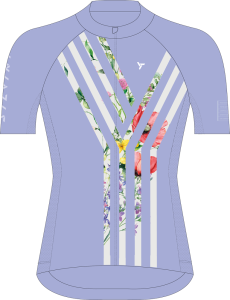 Silvini D�msky cyklistick� dres Calnia WD2412 lilac/white 4XL