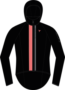 Silvini d�msk� cyklo bunda Gela WJ2235 black/coral 3XL