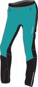 Silvini dámske skialpové nohavice Soracte WP1145 black/ocean XL