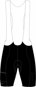 Silvini cyklo nohavice Santerno WP1620 black/white XL