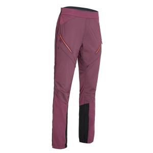 Silvini D�mske nohavice Skialp Foresta WP2107 plum/orange M
