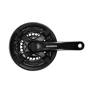 Kuky Shimano FC-TY501 170mm 42/34/24z. 6/7/8-k. ierny s krytom