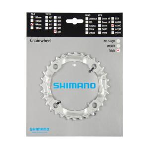 SHIMANO Prevodnk 32z. M430 Alivio 9-k. strieb. 104mm