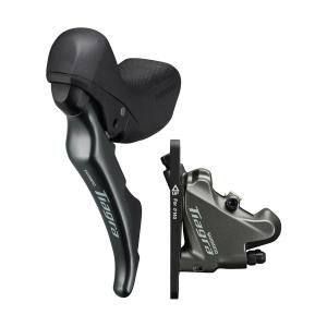 SHIMANO Dual control Tiagra set STR4720/BRR7020 av 2-k. mech. rad./hydr.brzda