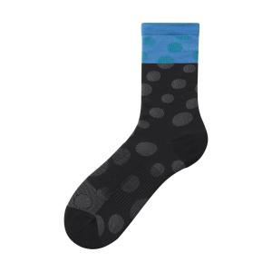 SHIMANO Ponožky ORIGINAL TALL čierno/šedé bodky /Vel:L-XL (45-48)