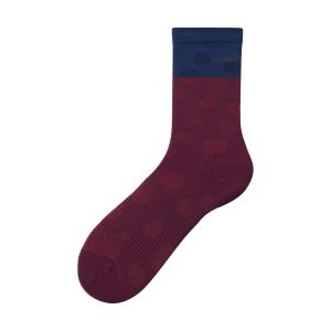 SHIMANO Ponožky ORIGINAL TALL bordové /Vel:S-M (36-40)