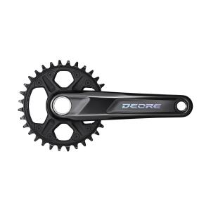 SHIMANO Stred Deore FC-M6100 170mm 32z. 12-k. ierny dvojdielny bez losk