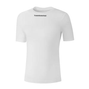 SHIMANO Triko BASELAYER s krtkym rukvom biele v krabici /Vel:XXL