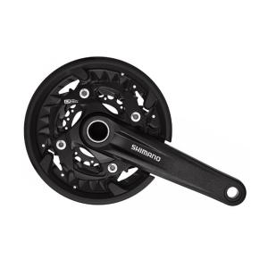 SHIMANO Stred MT500 175mm 40/30/22z. 10-k. dvojdielny ierny s krytom