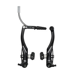 SHIMANO Brzda Alivio V-brake T4000 ierna s vodiacou trubkou