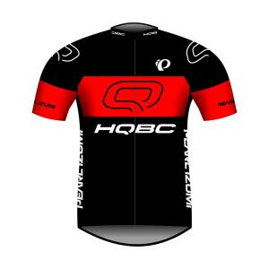 HQBC Dres QPI TEAM 2021 krtky rukv ierna/erven /Vel:M