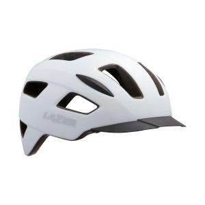 LAZER Prilba LIZARD matn biela /Vel:M 55-59