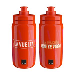 ELITE Fľaša FLY Vuelta 2021 Iconic červená 550 ml