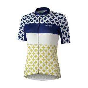 SHIMANO Dres dmsky MIZUKI biely/navy /Vel:S