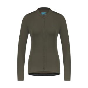 SHIMANO Dres dmsky KAEDE THERMAL LONG zelen /Vel:S