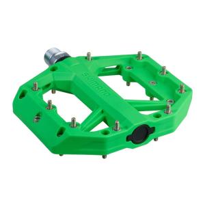 SHIMANO Pedle MTB Flat PD-GR400 zelen