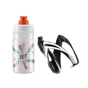 ELITE Fla�a s ko��kom set CEO oran�ov� logo, 350 ml