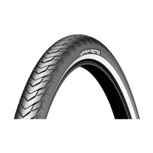 Pl᚝ Michelin PROTEK 700x35C 30TPI �ierny s reflexn�m p�sikom 590g