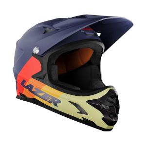 LAZER Prilba PHOENIX+ matn� modr�/�erven� /Vel:M 56-58
