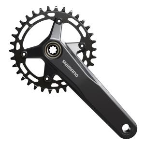 SHIMANO Stred FC-MT520 170mm 34z. 12-k. dvojdielny �ierny bez lo��sk