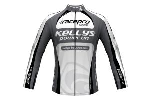 Dres KELLYS PRO Team dlh rukv grey - XS