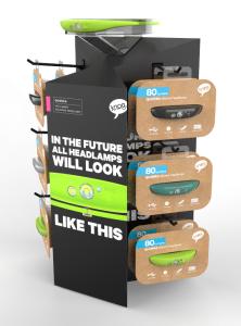 V�stavn� stojan pre �elovky KNOG Quokka (bez �eloviek)