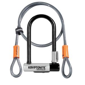 Zámok KRYPTONITE Kryptolok Mini-7 w/ Flex Cable & Flexframe Bracket