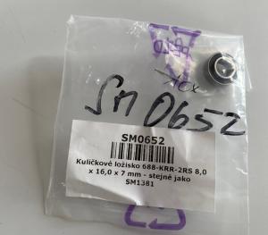GHOST kuli�kov� lo�isko 688-KRR-2RS 8,0 x 16,0 x 7 mm - rovnak� ako SM1381